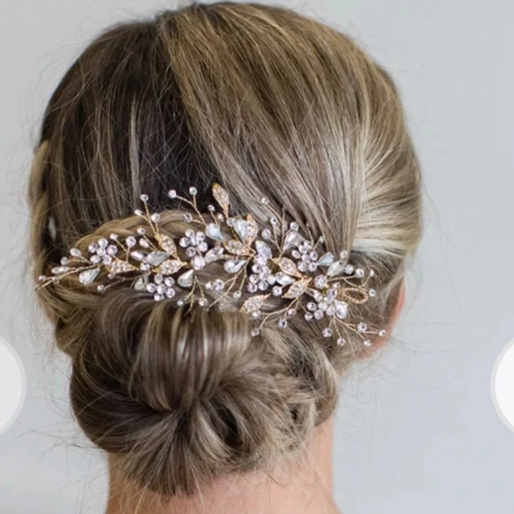 Brides & Hairpins RAHAB CLIP in 14k Gold